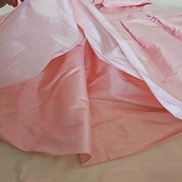 HOST PICK YaYa & Co. Pleated Mini Skirt With Front Tie Bow Medium Pink - Picture 13 of 16